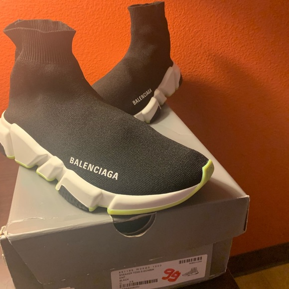 Balenciaga speed with red sole. $780 or best offer - Picture 1 of 5